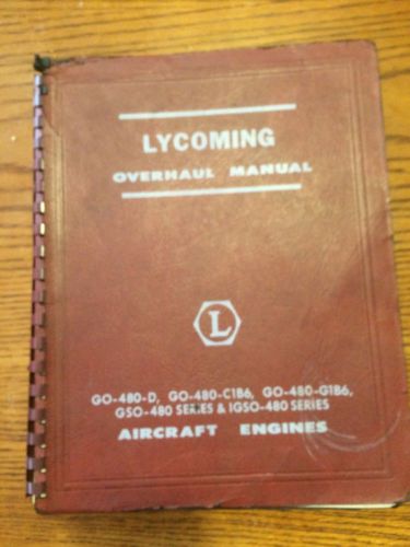 Lycoming overhaul manual
