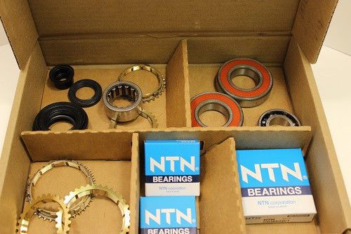 S40 honda civic (1.6l) manual trans bearing/synchro rebuild kit 96-00 (bk326ws)