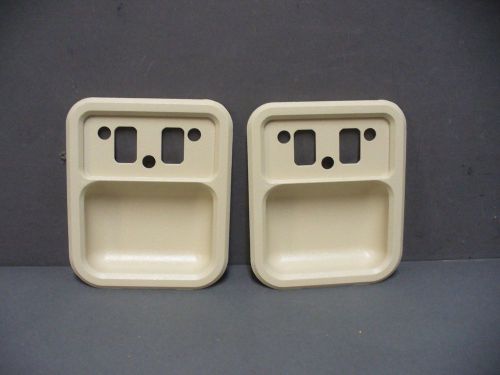 68 69 ford falcon fairlane torino door handle cups parchment 69 galaxie