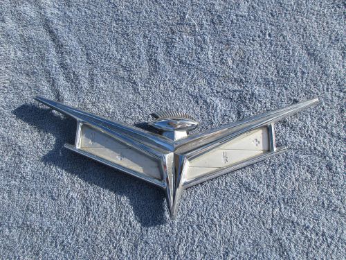 1959 buick electra lesabre trunk deck lid emblem oem vintage