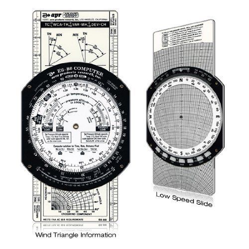 Aero products student pilot e6-b flight computer (apr's student series e6-b8)