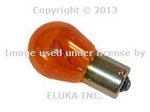 2 x bmw oem rear turn signal bulb (1156a) amber e39 e65 e66 z3 63216902881