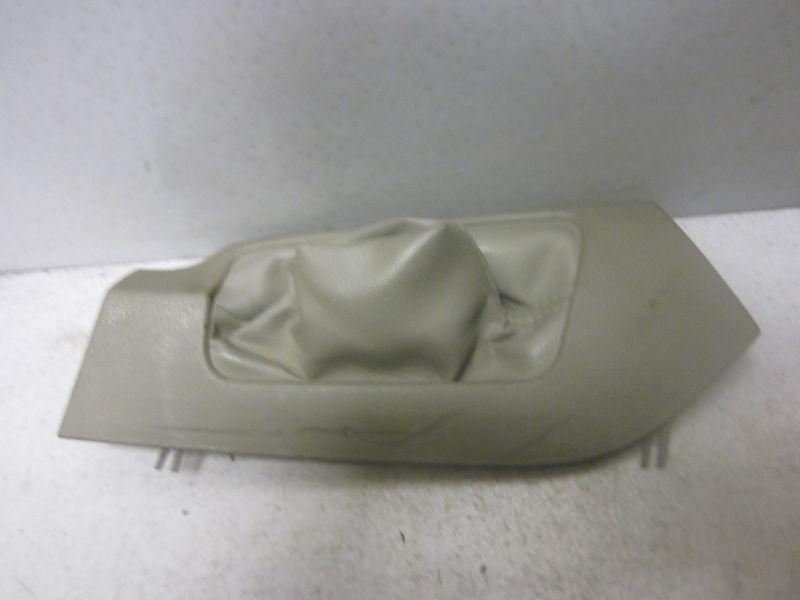 2001-2004 volvo s60 emergency hand brake leather boot cover tan oem *pv-33