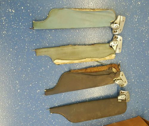 1965-66 impala convertible sun visors with top catch nuckle