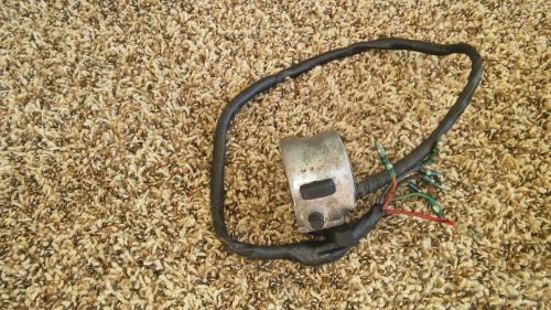 1969 1970 1971 kawasaki h1 500 early left side housing switch horn blinker light