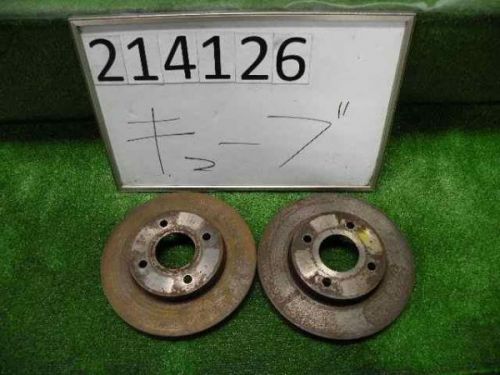 Nissan cube 1999 front disc rotor [2644390]