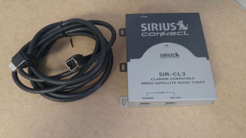 Sirius sir-cl3 sirius satellite radio tuner sirius connect clarion compatible