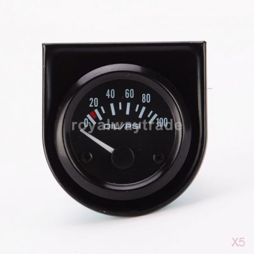5x52mm digital electric oil pressure gauge indicator sensor car motorcycle