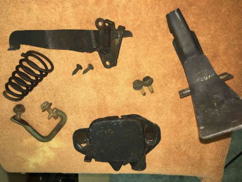 1968 68 dodge coronet hood latch set up secondary catch