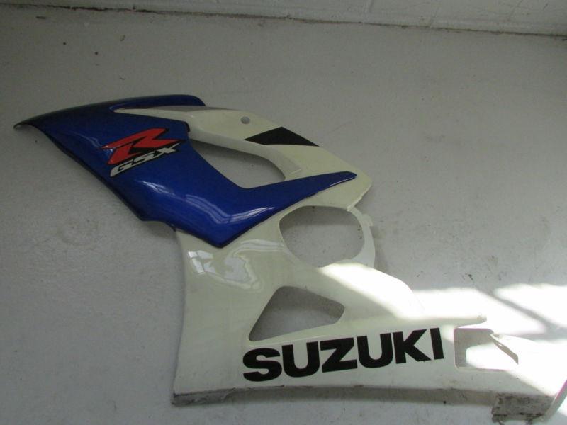 2005 gsxr1000 gsxr 1000 left lower mid fairing plastic o