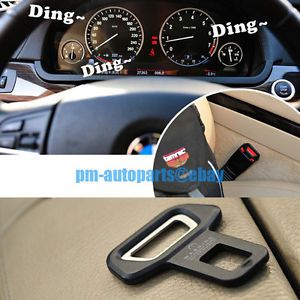 Pm clip in seat belt buckle safety warning alarm canceler stopper bottle opener