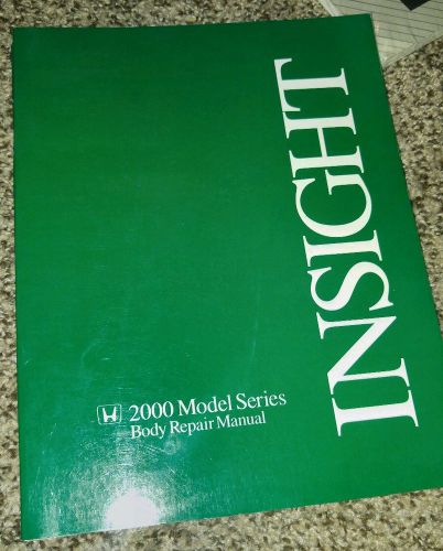 2000 honda insight body repair manual