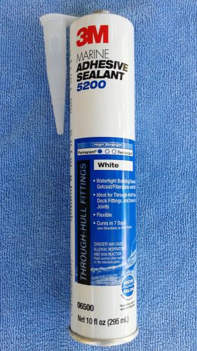 3m 5200 boat marine adhesive sealant white 10 oz watertight flexible bonds seals
