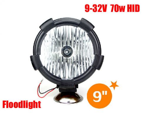 New refit 9-32v 70w 9&#034; floodlight car dome hid light travel jeep spotlight &amp;$