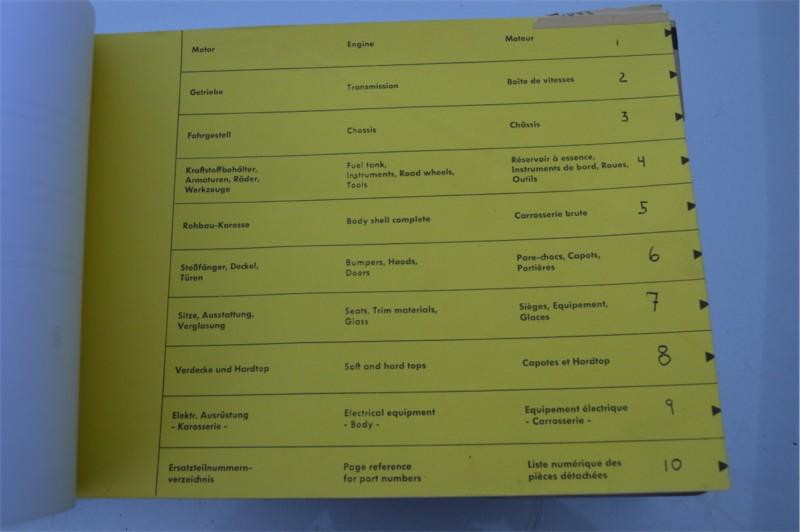 Porsche Type 356 B Spare Parts Catalogue January 1960 Edition 356B Carrera, US $150.00, image 4