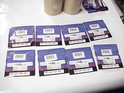 8 new total seal diamond finish piston rings 4.179-0.302-122-5x5 t&amp;b c-72 np df