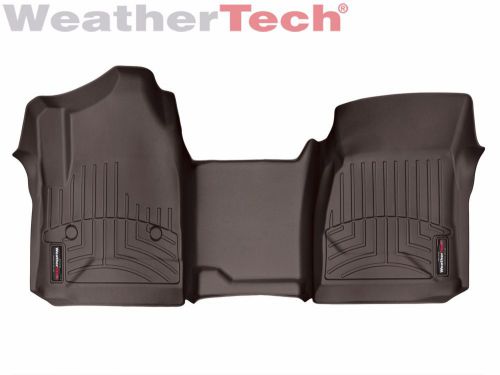 Weathertech floorliner for chevy silverado 1500 reg cab - 2014-2016 - oth -cocoa