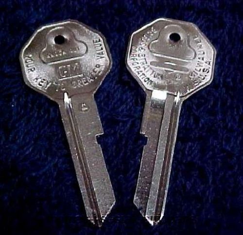 Nos 1967 gm chevy corvette camaro chevelle impala briggs &amp; stratton key blanks