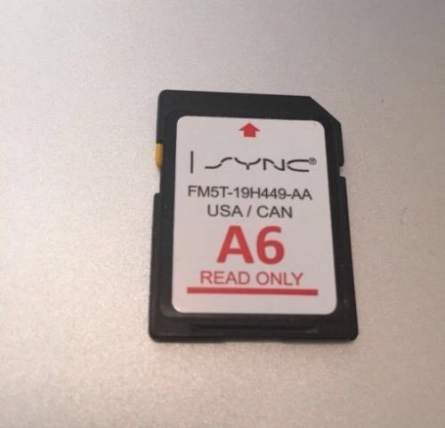 New a6 2015 map update ford focus fusion escape edge explorer sd navigation card