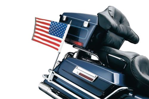 83-13 hd ultra classic &amp; electra glide classic side mount flag kit w/ 3 flags