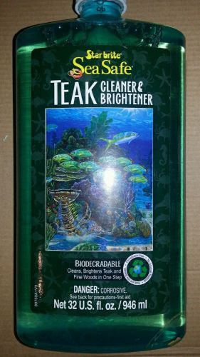 Star brite sea safe teak cleaner/brightener, 32 oz. 089750p