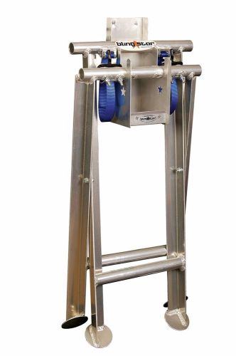 Blingstar quad stand hanger with stars - standard aluminum