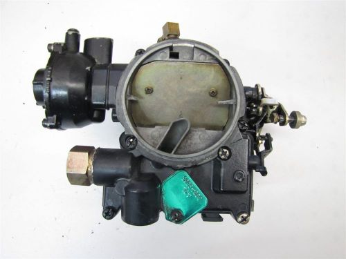Used mercruiser 9565a1 carburetor assembly 2bbl mercarb 4.3 v6