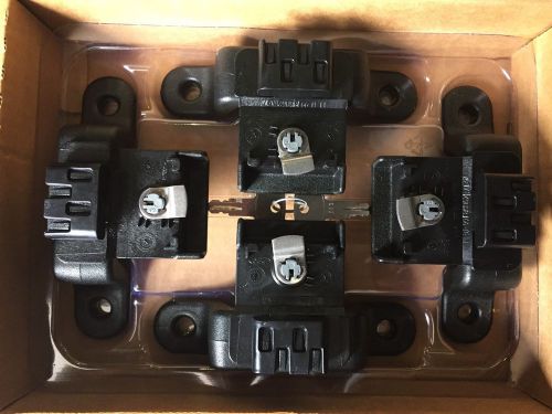 Ford f150 set of 4 box link cleats with keys new oem fast free shipping