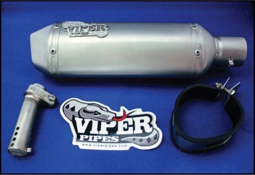 Universal 51mm viper pipes street fighter motorcycle exhaust muffler slip on