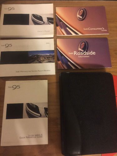 2006 2007 2008 2009 2010 saab 95 owners manual handbooks full set