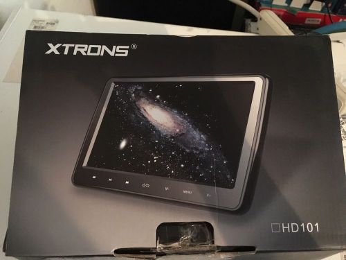 Xtrons hd101 10.1&#034;1024*600 hd ultra-thin car headrest dvd player monitor