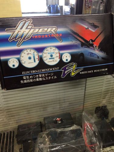 Indiglo glow gauge dash face el cluster for 96-00 honda civic cx/dx/lx 5 speed