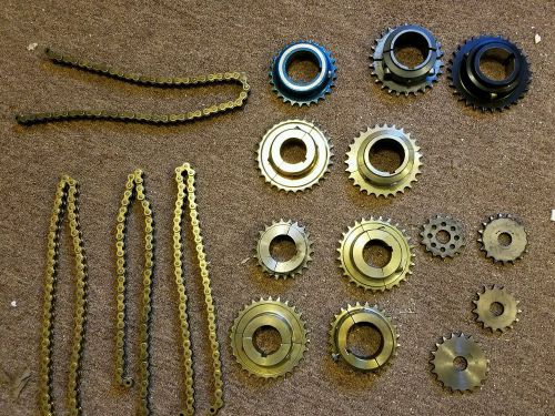Shifter kart sprockets and chains