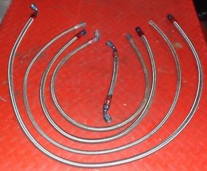 Sprint Car Race Car 6 AN Steel Braided Lines with Fittings, image 2