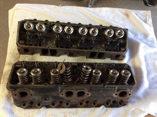 Cast iron chevy bowtie cylinder heads 14011034 sbc 302 327 350 355 383 400 chevy