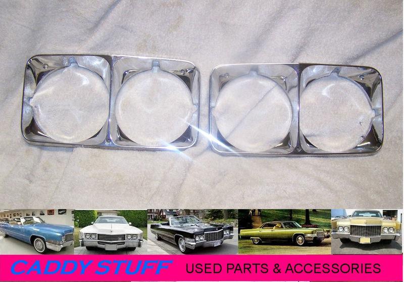 Cadillac deville /  eldorado headlight bezel 1970 1971 1972 1973 1974 