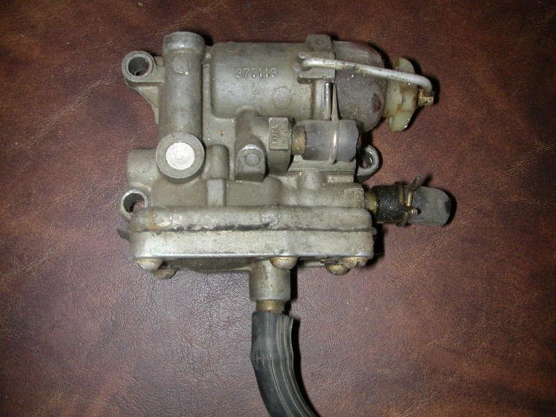   johnson evinrude fuel pump
