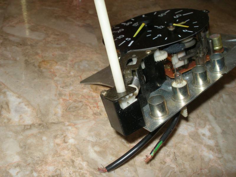 MERCEDES BENZ W201 190D DIESEL ENGINE INSTRUMENT CLUSTER TECHOMETER 2015424166, US $55.00, image 3