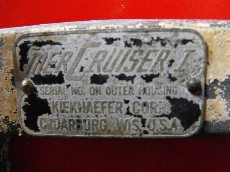 Mercruiser 1 Gimbal Steering Transom Plate, US $15.00, image 2