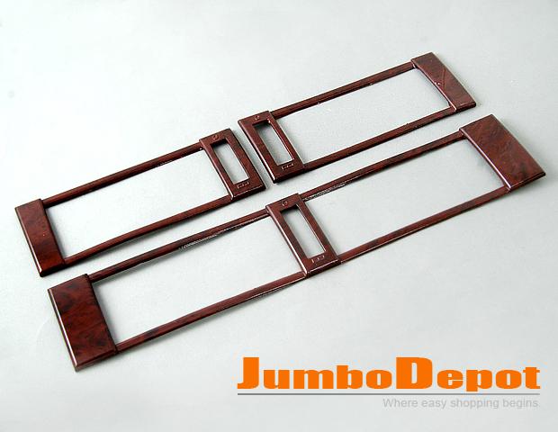 Fits for BENZ W124 300E AC A/C Air Vent Frame Rim Peach Wood Decorative Design, US $10.79, image 3