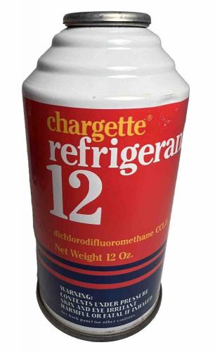 Chargette R12 Auto A/C Refrigerant Four 12 oz Cans - New Old Stock Lot of 4, US $240.00, image 2