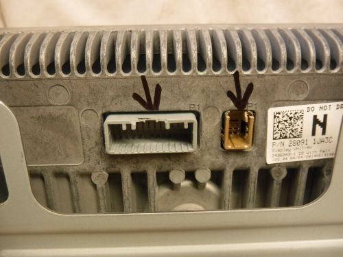 11 12 13 14 15 16 17 infiniti nissan gps navigation display screen 28091-1ja3c