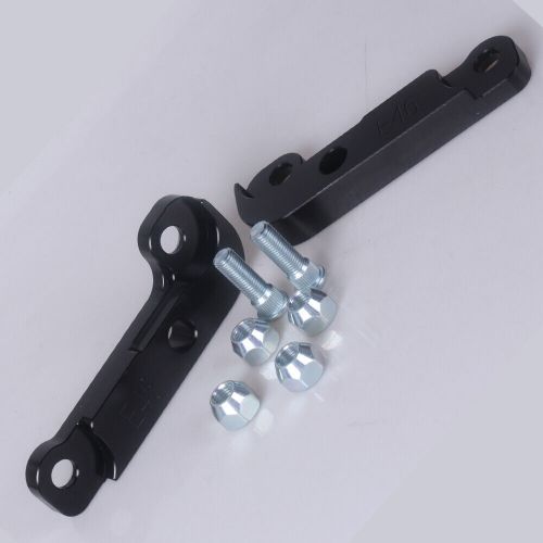 Black Adapter increasing turn angle 25% For BMW E46 M3 Tuning Drift Aluminium, US $42.22, image 4