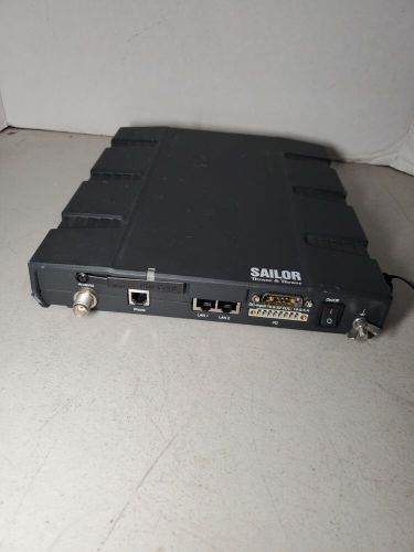 Cobham sailor fleetbroadband fb150 below decks unit tt-3739a untested #69