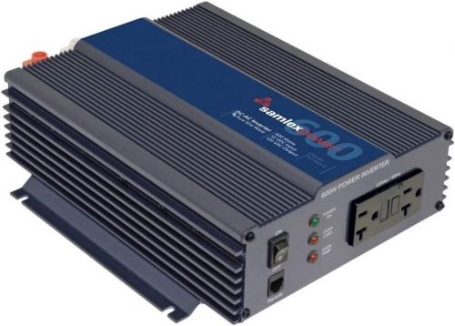 Samlex pst-600-12 pst series pure sine wave inverter - 600 watt