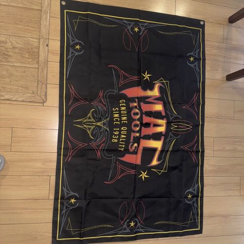 Vintage Mac Tools Flag Banner Rare 54X37, US $100.00, image 2