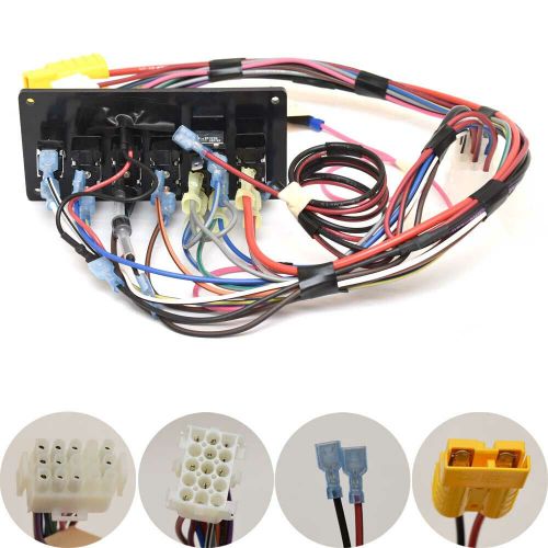 Crestliner boat toggle switch panel 2083094 | 1850 commander