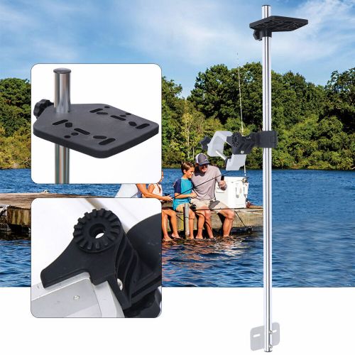 New 360° Adjustable Universal Portable Transducer Bracket with Fishfinder Mount, US $34.00, image 10