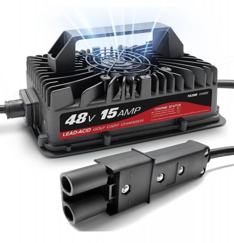 15 Amp 48 Volt Golf Cart Battery Charger for YAMAHA G19-G22 Carts, US $89.95, image 6