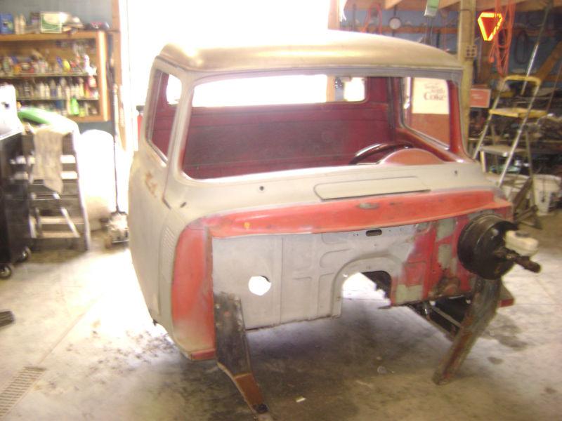 1956 ford stub nose truck cab and parts